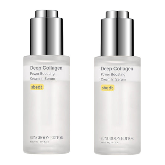미국직구 Sungboon Editor Deep 콜라겐 30ml 2팩 / Sungboon Editor Deep Collagen Power Boosting Cream In Serum, 1