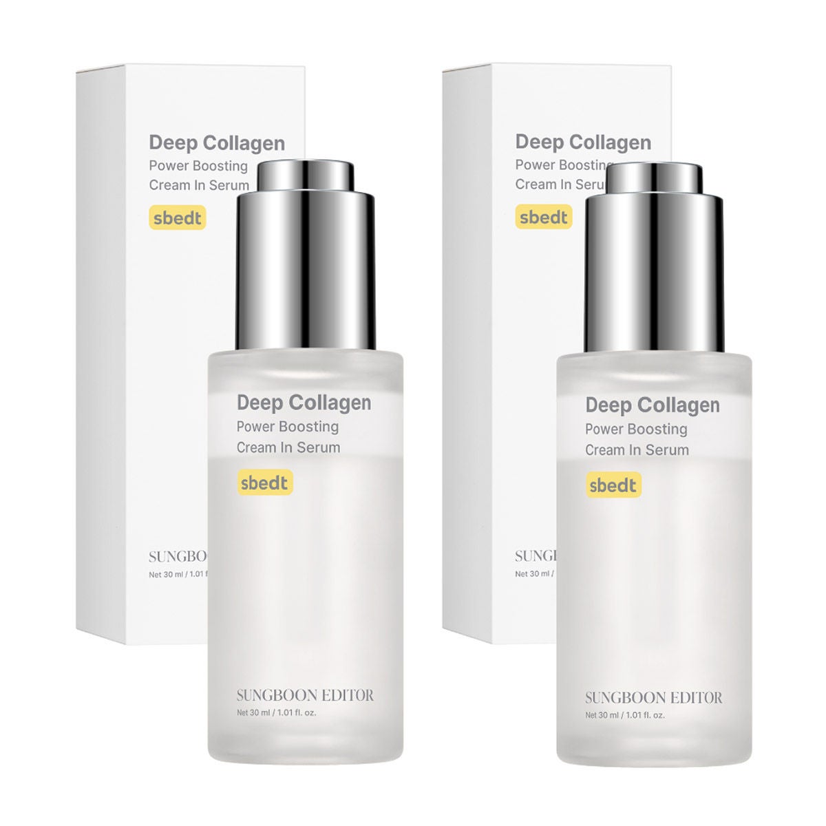 미국직구 성분에디터 콜라겐 30ml / Sungboon Editor Deep Collagen Power Boosting Cream In Serum, 30ml, 2 2