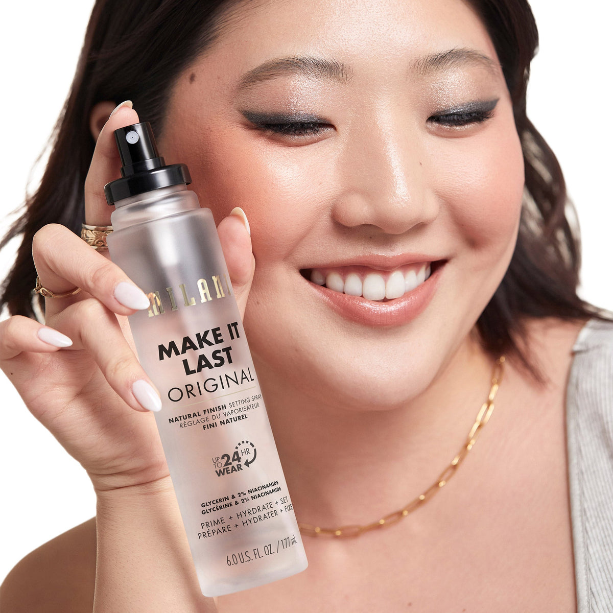 미국직구 밀라니 177ml / Milani Make it Last Original Natural Finish Setting Spray, 177ml, 2-pa 2
