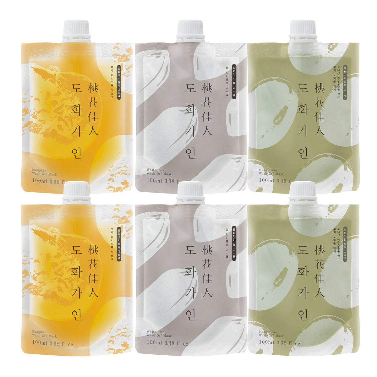 미국직구 House of Dohwa / House of Dohwa Wash-off Facial Mask Set 1