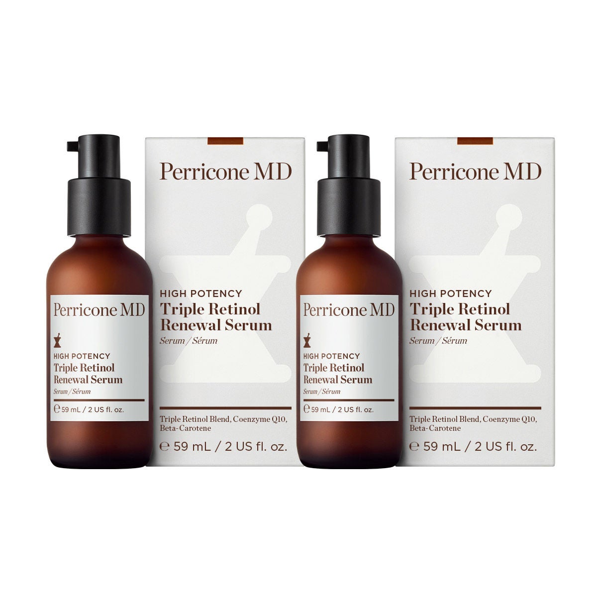 미국직구 페리콘MD 59ml 2팩 / PerriconeMD High Potency Triple Retinol Renewal Serum, 59ml, 2-pack 2