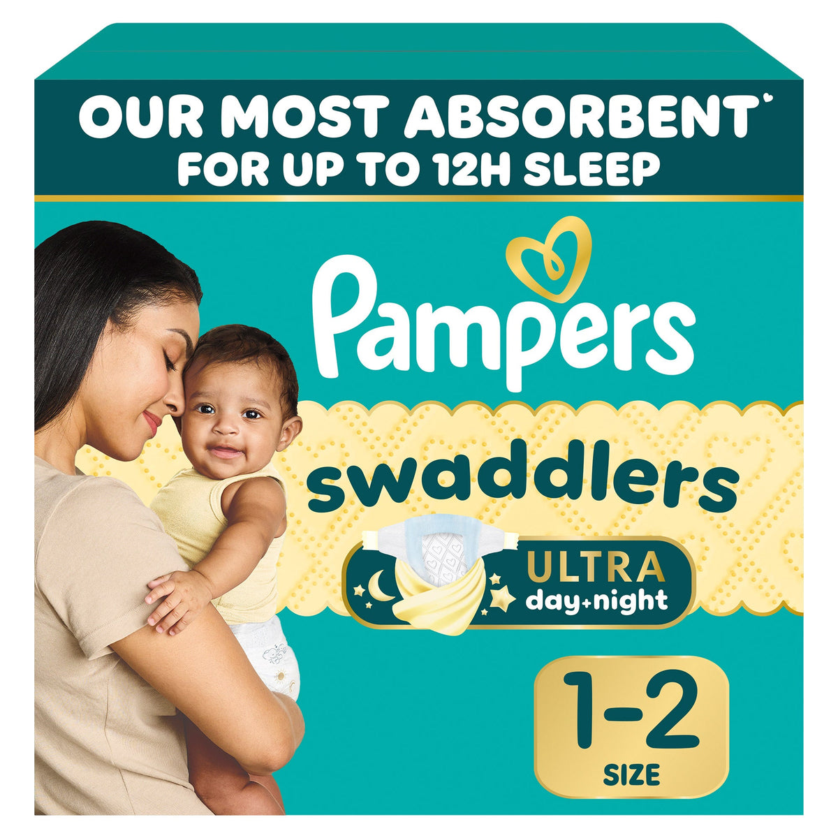 미국직구 팸퍼스 스와들러 울트라 기저귀 사이즈 1~2 / Pampers Swaddlers Ultra Diapers Sizes 1 - 2