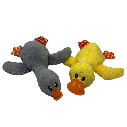 미국직구 콩 강아지 장난감 KONG Comfort Duck and Goose Dog Toy, 2-count