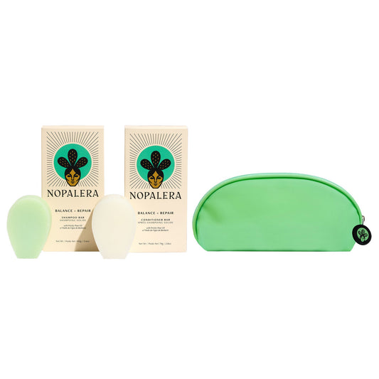 미국직구 Nopalera Solid 샴푸 / Nopalera Solid Shampoo and Conditioner Starter Set 1