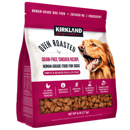 미국직구 커클랜드 강아지 사료 Kirkland Signature Oven Roasted Chicken Recipe Dog Food, 6 lbs