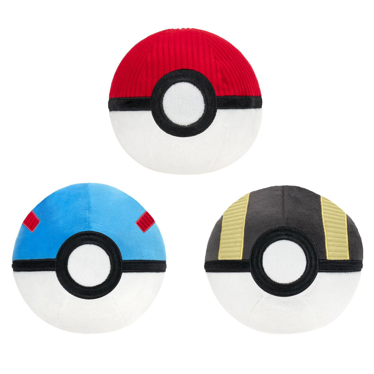 미국직구 강아지 장난감 Pokémon Squeaky Dog Toys, 3-count