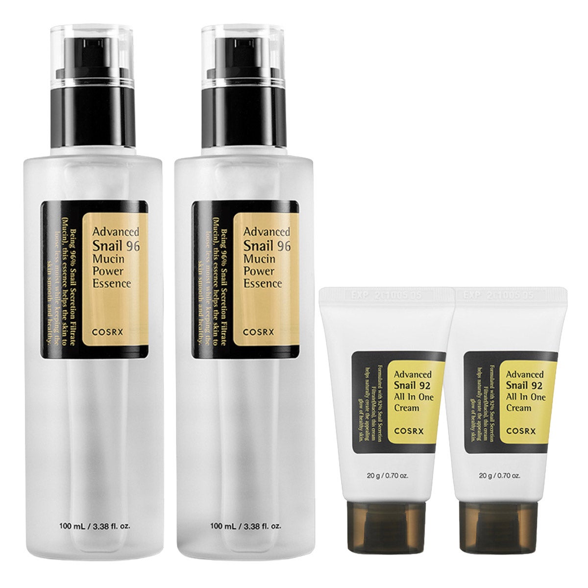 미국직구 코스알엑스 / COSRX Advanced Snail Mucin Power Essence & All In One Cream Power Kit 3