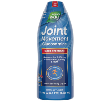 미국직구 코사민 관절 영양제 Nature's Way Joint Movement Glucosamine Extra Strength, 33.8 Fluid Ounces