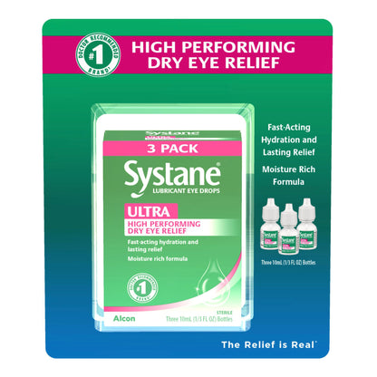 미국직구 시스테인 인공눈물 Systane ULTRA Lubricant Eye Drops, 30 ml.