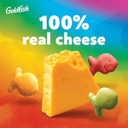 미국직구 골드피쉬 Colors Cheddar Cheese Crackers, 6.6 oz Bag