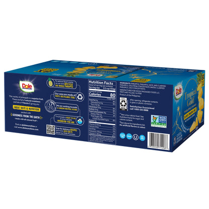 미국직구 Dole Tropical Gold Pineapple Chunks, 20 oz, 8 ct