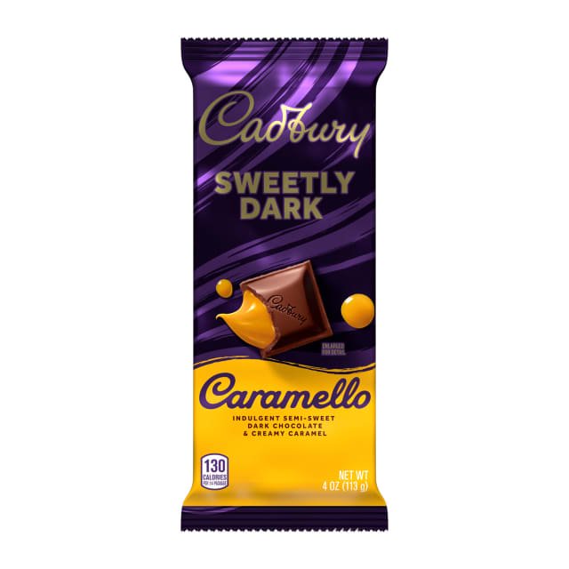 미국직구 CADBURY CARAMELLO SWEETLY 초콜릿 113g 2팩 / CADBURY CARAMELLO SWEETLY DARK Semi-Sweet Dar 2