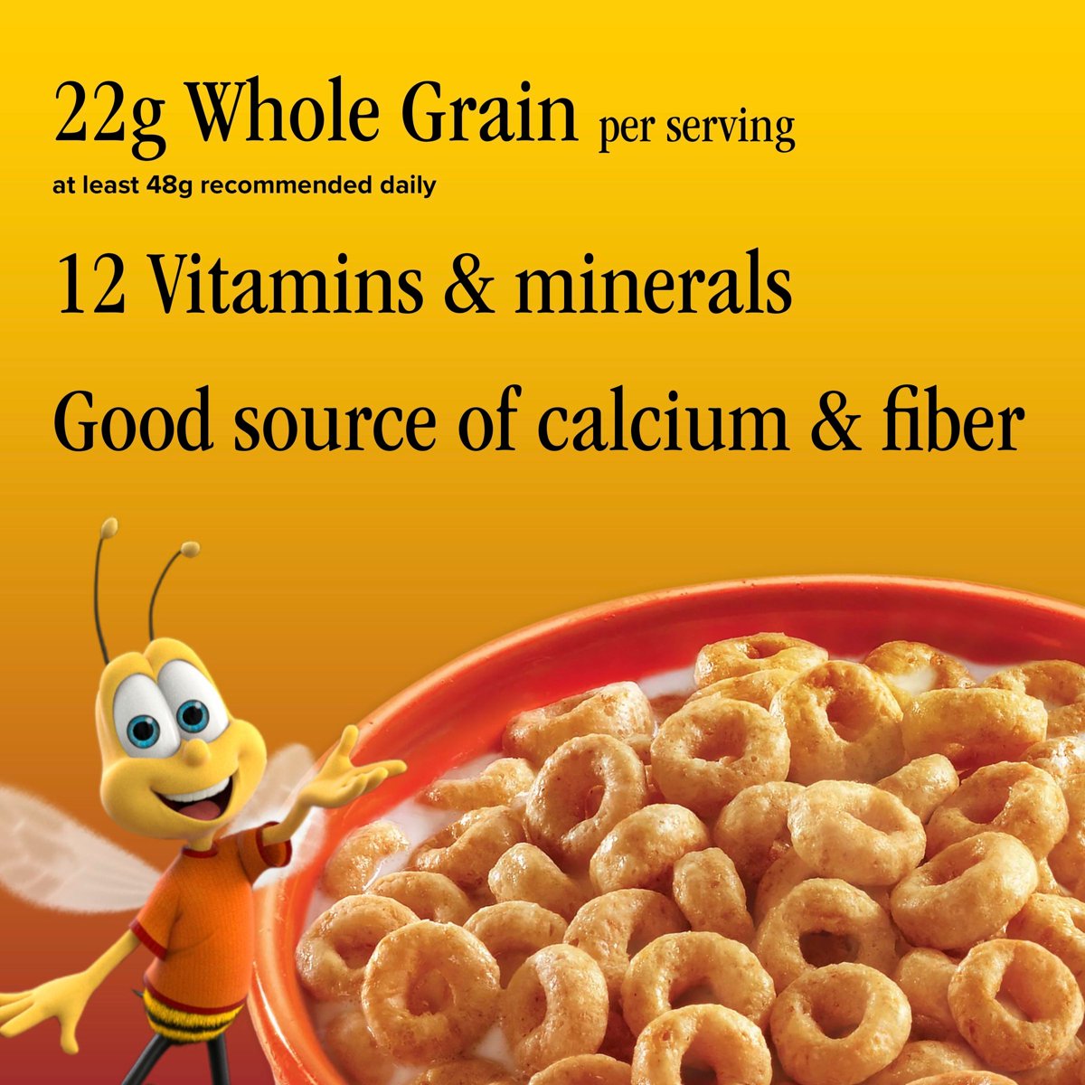 미국직구 Honey 견과 533g 2팩 / Honey Nut Cheerios, Heart Healthy Gluten Free Breakfast Cereal, Fa 3