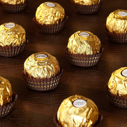 미국직구 Ferrero Rocher Chocolates, Hazelnut, 1.3 oz, 12 ct