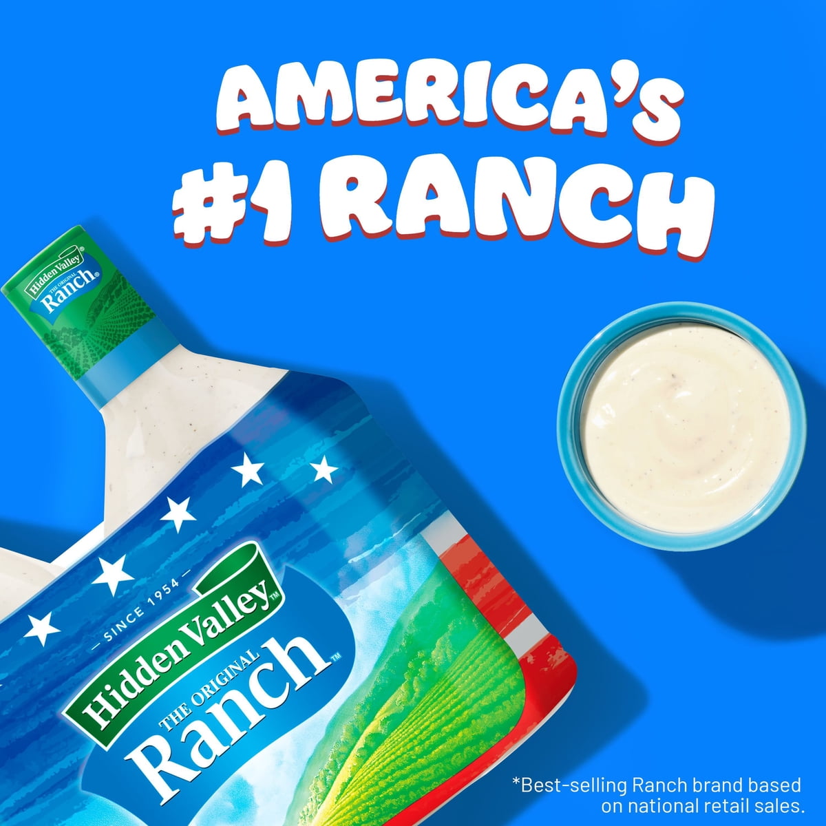 미국직구 Hidden Valley 1.1kg / Hidden Valley Original Ranch Dressing, 1.1kg, 2 pk. 4