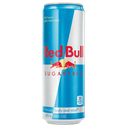 미국직구 Red Bull Energy Drink, Sugar Free, 16 fl oz, 12 ct