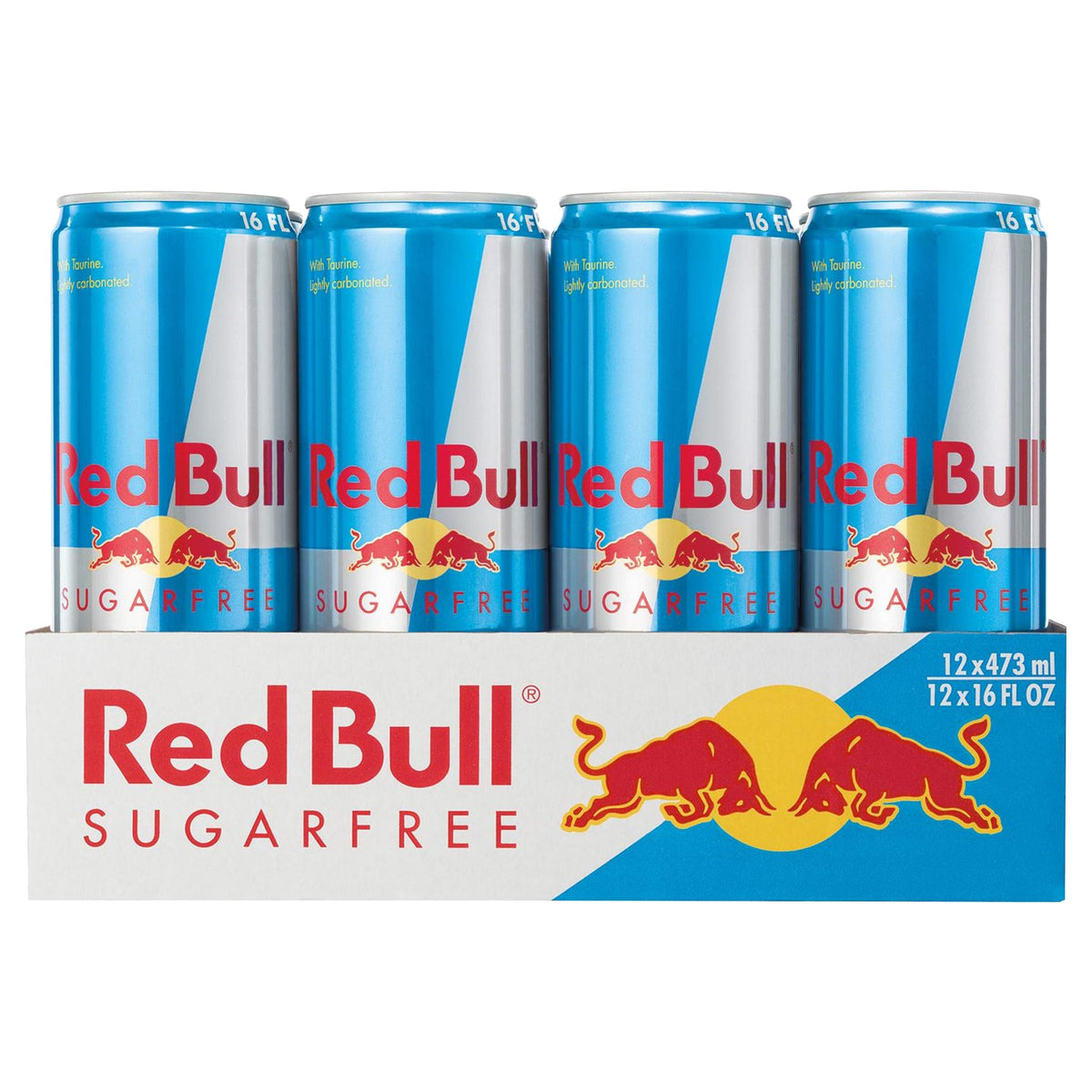 미국직구 Red Bull Energy Drink, Sugar Free, 16 fl oz, 12 ct