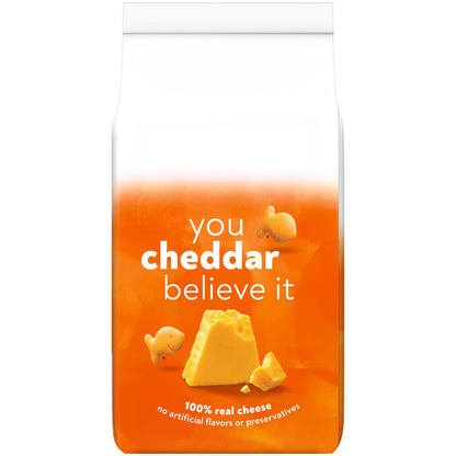 미국직구 골드피쉬 Cheddar Cheese Crackers, 10 oz Bag