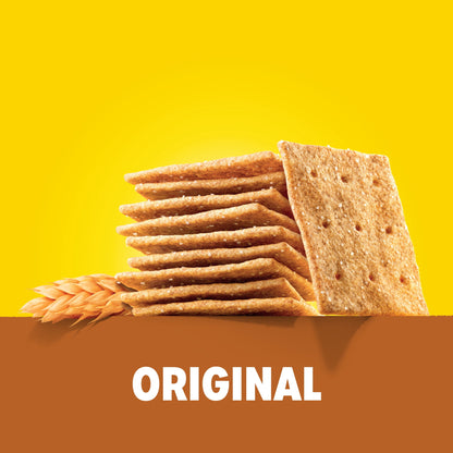 미국직구 WHEAT THINS Original Snacks, Whole Grain Wheat Crackers, Snack Crackers, Family Size, 14 oz