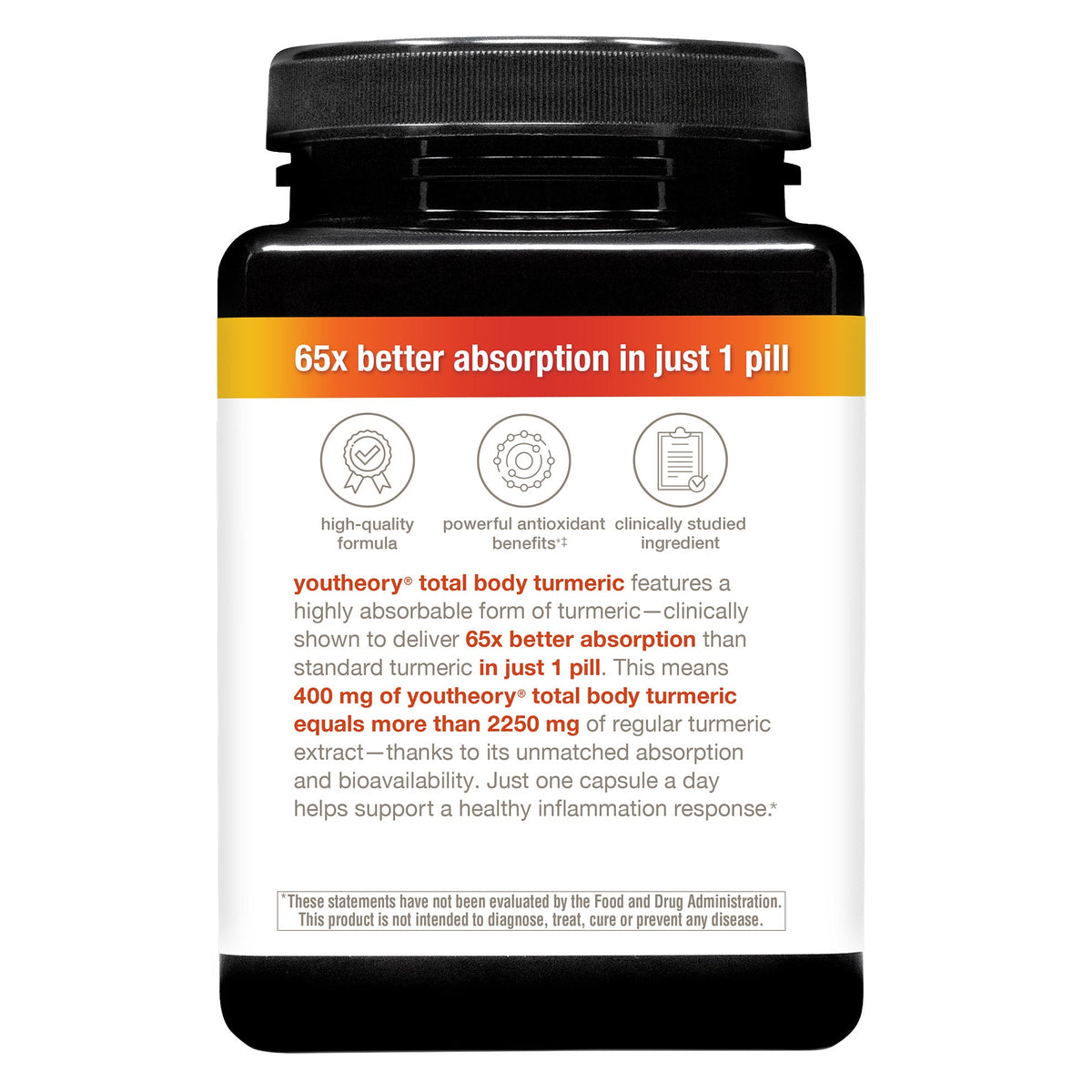 미국직구 유스테오리 커큐민 youtheory Total Body Turmeric, 90 Vegetarian Capsules
