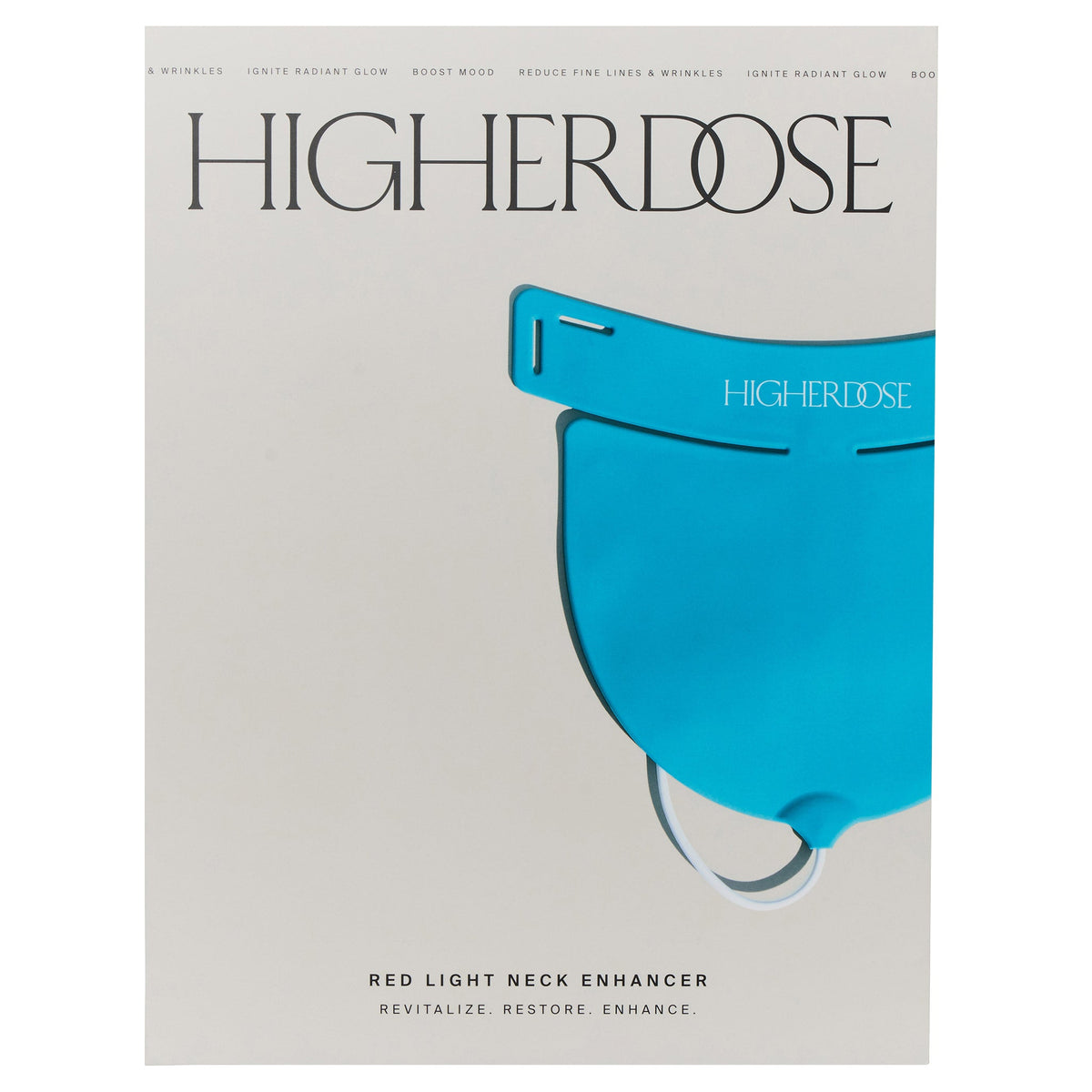 미국직구 하이어도즈 / HigherDose Red Light Neck and Chest Enhancer Mask 3
