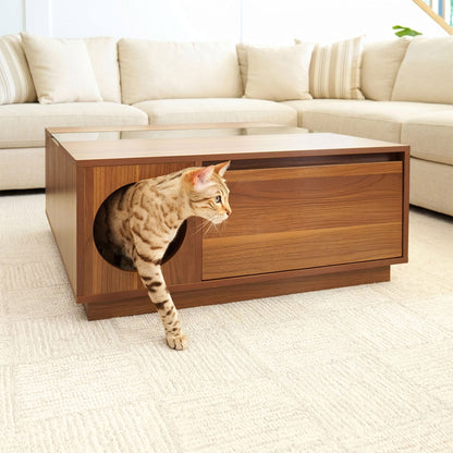 미국직구 펫용품 Coco Coffee Table with Hidden Pet Hideout