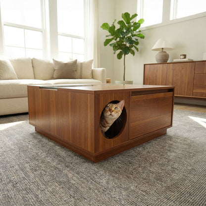 미국직구 펫용품 Coco Coffee Table with Hidden Pet Hideout