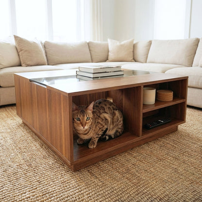 미국직구 펫용품 Coco Coffee Table with Hidden Pet Hideout