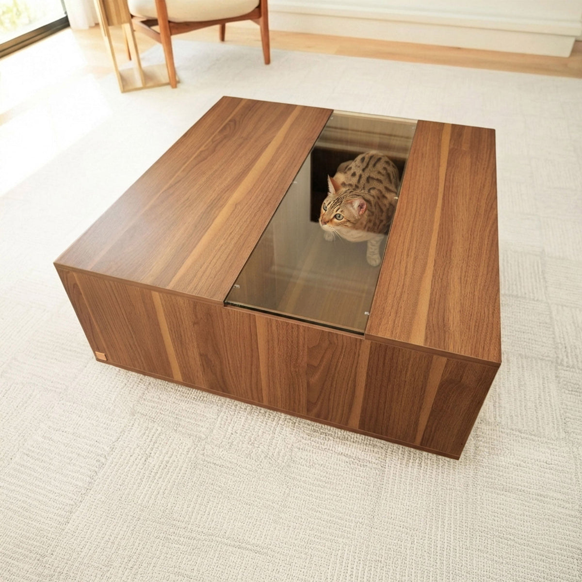 미국직구 펫용품 Coco Coffee Table with Hidden Pet Hideout