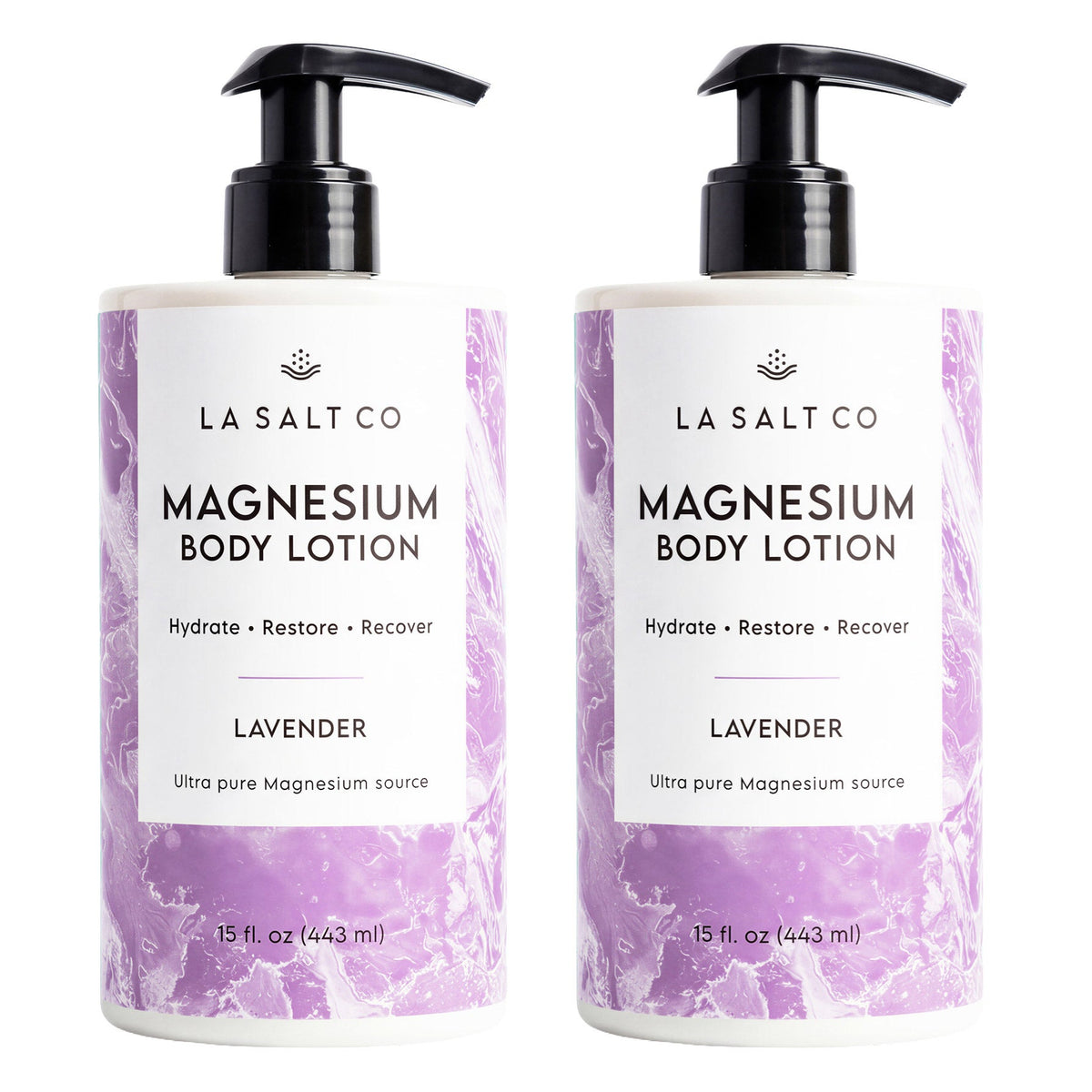 미국직구 LA SALT CO 로션 444ml 2팩 / LA SALT CO Magnesium Body Lotion, 444ml, 2-pack 1