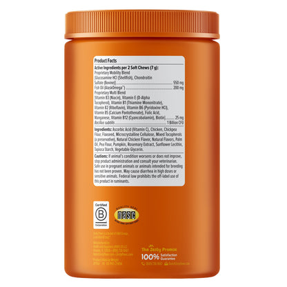 미국직구 펫용품 Zesty Paws 8-in-1 Multivitamin Bites, Pumpkin, 160-count