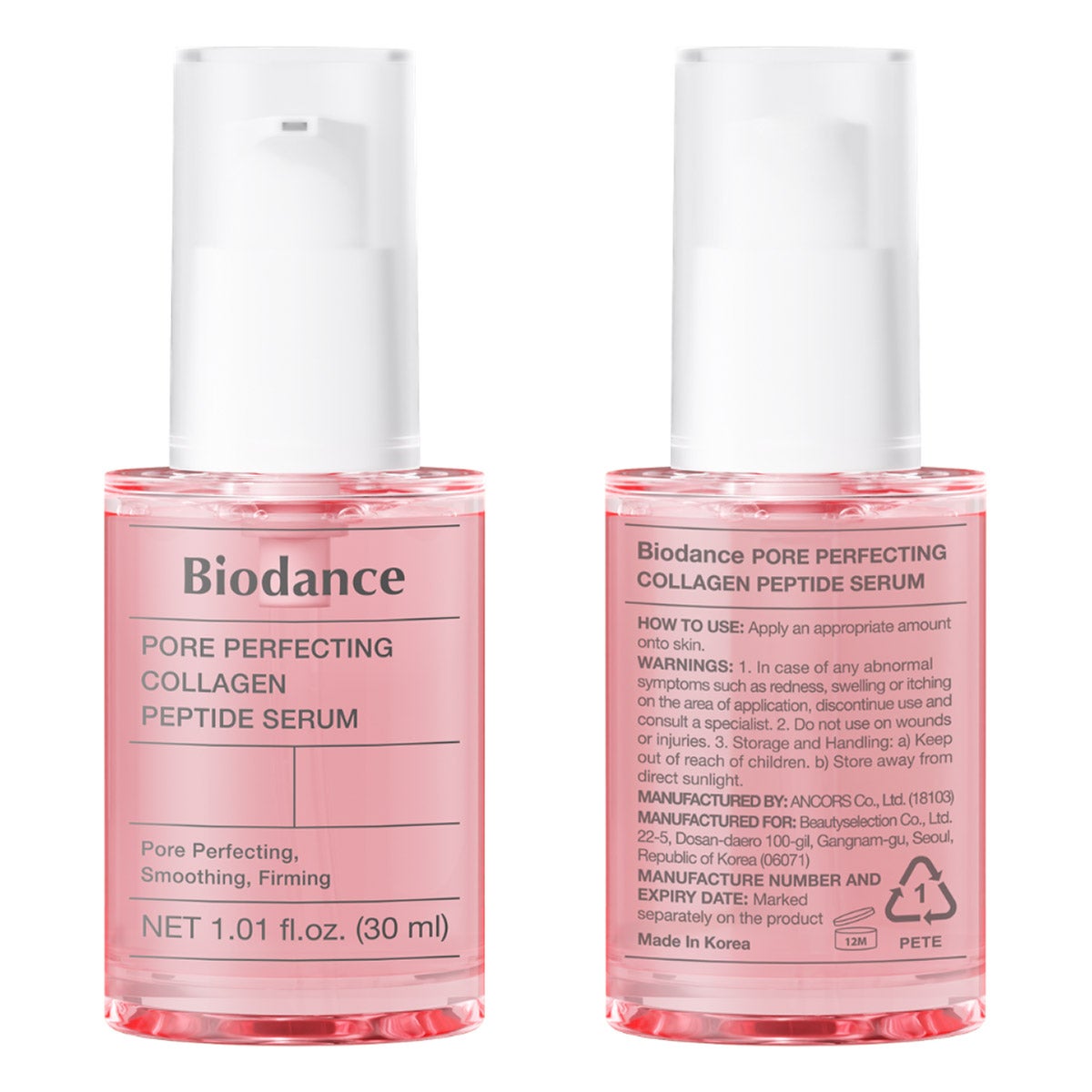 미국직구 바이오던스 콜라겐 30ml 2팩 / Biodance Pore Perfecting Collagen Peptide Serum, 30ml, 2-pack 2