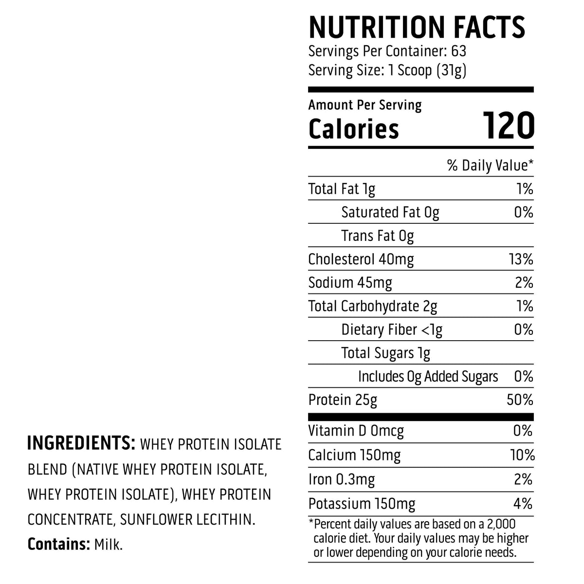 미국직구 Ascent 100% Whey / Ascent 100% Whey, Native Whey Protein Blend, Unflavored, 4.25 lbs 4