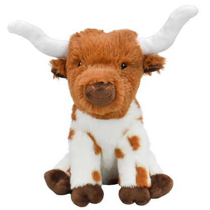 미국직구 강아지 장난감 Multipet Plush Cow Dog Toys, 3-count