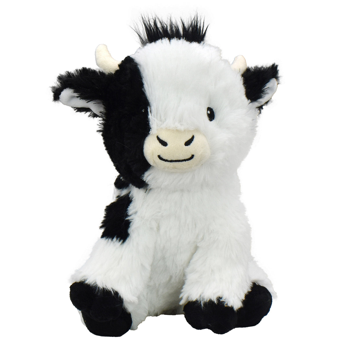 미국직구 강아지 장난감 Multipet Plush Cow Dog Toys, 3-count