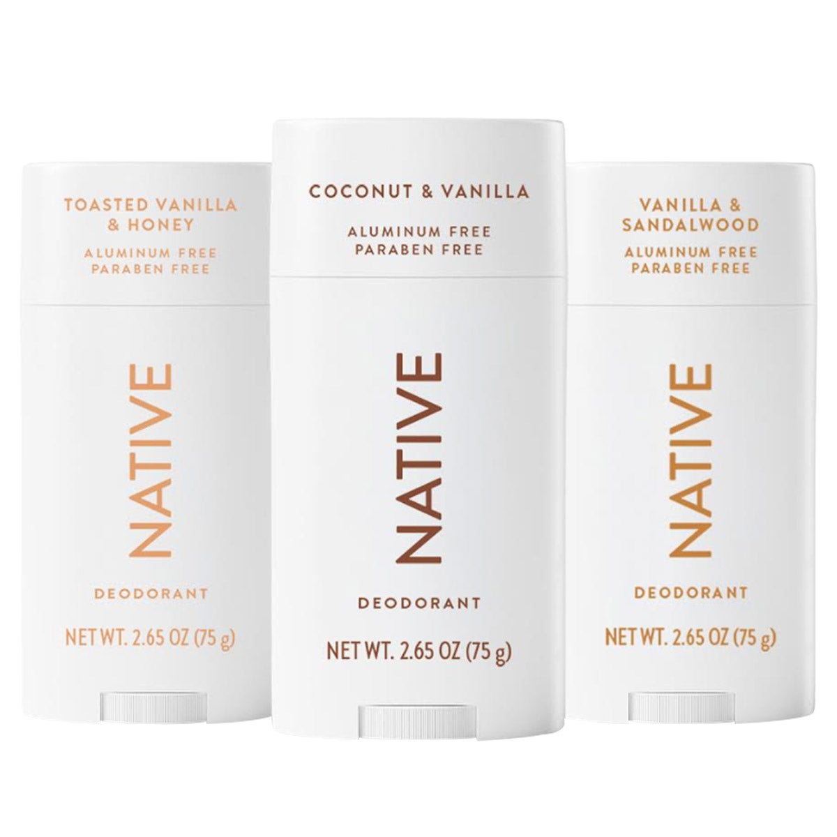 미국직구 Native Deodorant Vanilla 75g 3팩 / Native Deodorant Vanilla Vibes, 75g, 3-pack 2