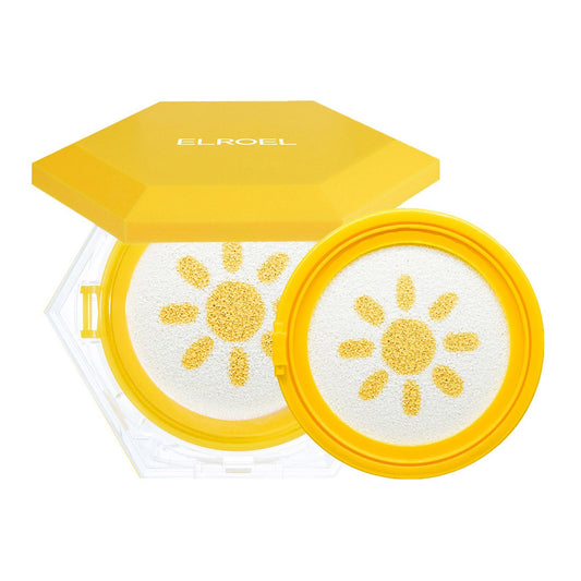 미국직구 ELROEL Pang Pang 1.5kg / ELROEL Pang Pang Yellow Sun Cushion and Refill, .1.5kg Set 1