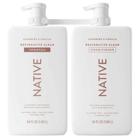 미국직구 Native Cashmere & 샴푸 1.0L 2팩 / Native Cashmere & Vanilla Shampoo & Conditioner, 1.0L, 2-pack 1
