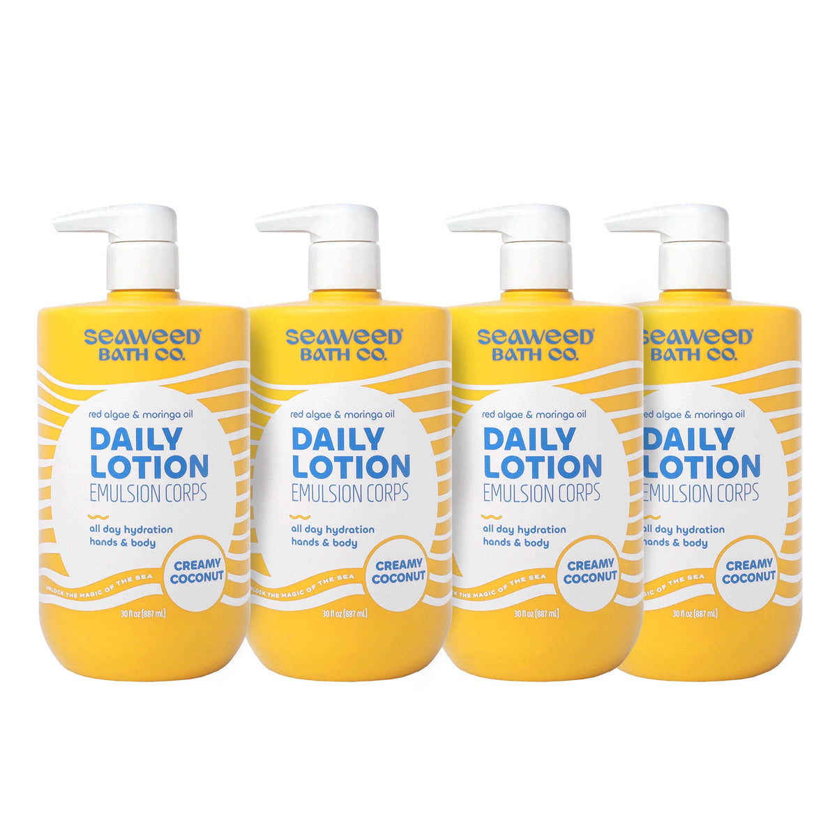 미국직구 Seaweed Bath Co 로션 887ml 4팩 / Seaweed Bath Co. Body Lotion Set, 887ml, 4-pack 1