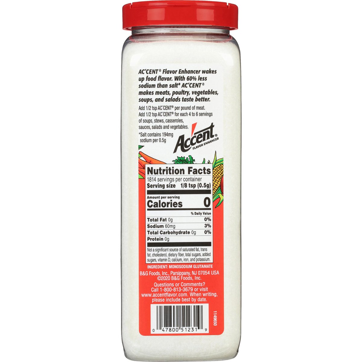 미국직구 Ac'cent Flavor Seasoning 907g / Ac'cent Flavor Seasoning Enhancer 907g 7