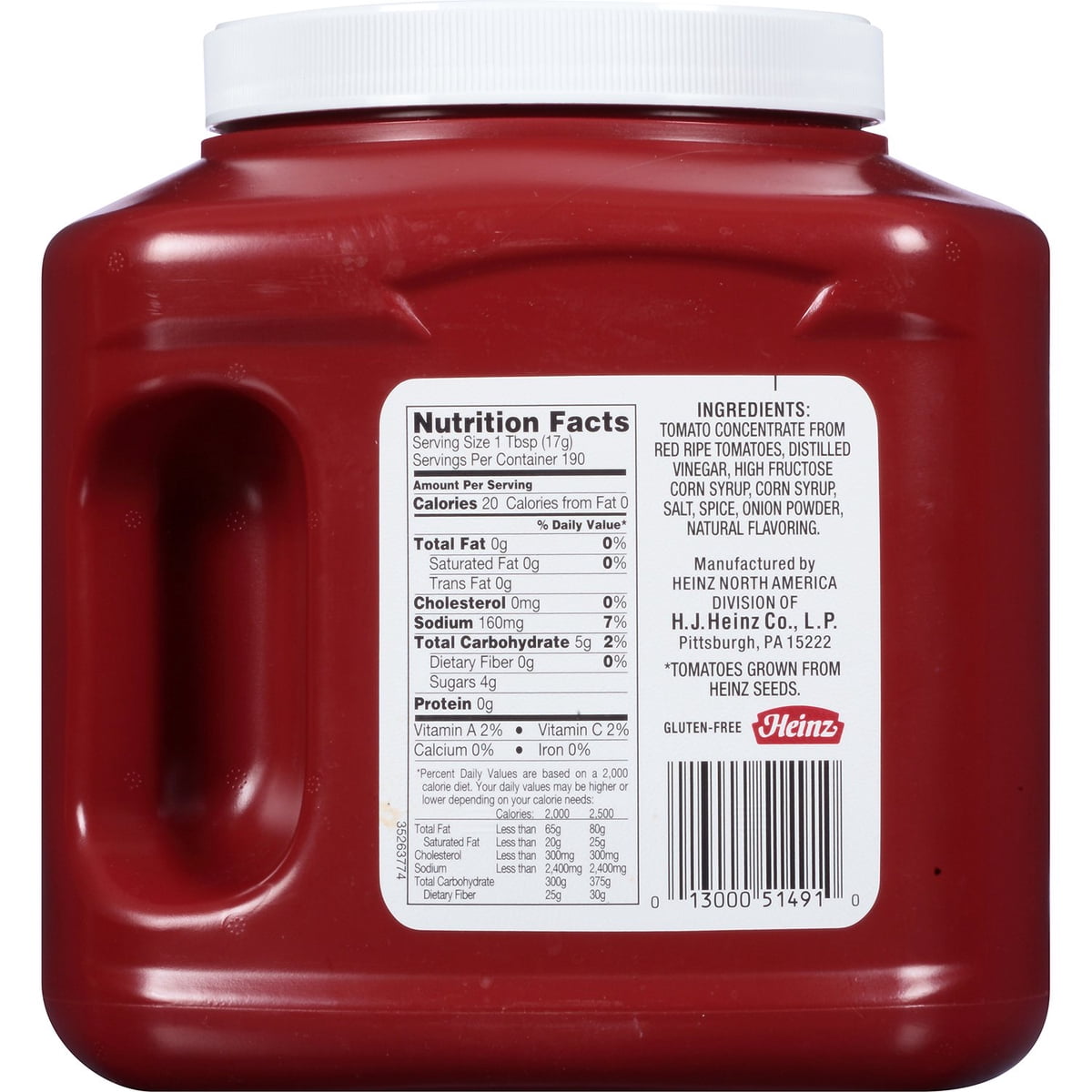 미국직구 Heinz 3.2kg / Heinz Original Tomato Ketchup, 3.2kg 3
