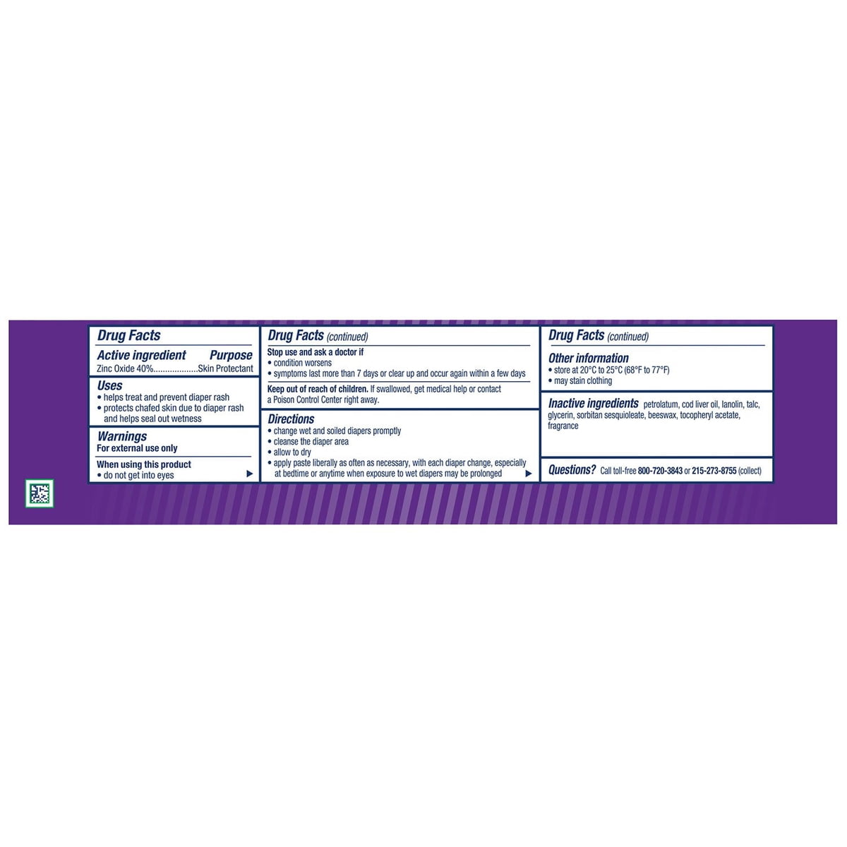미국직구 Desitin Maximum Strength 136g / Desitin Maximum Strength Diaper Rash Paste, 136g, 3 p 2