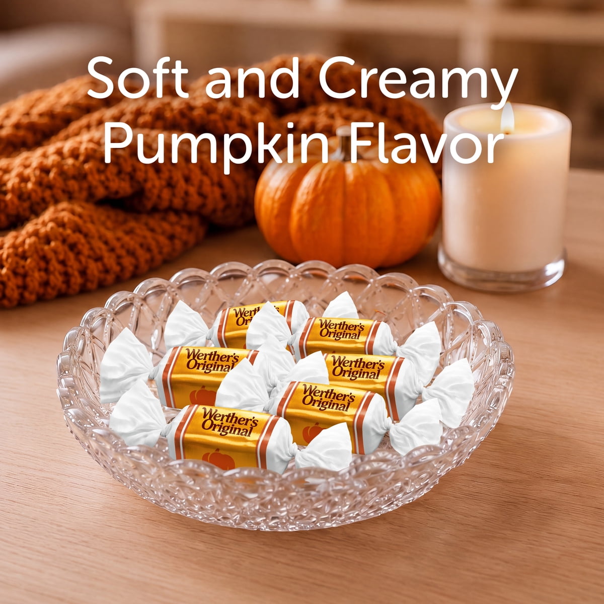 미국직구 Werther's 243g 2팩 / Werther's Original Limited Edition Fall Harvest Pumpkin Spice Sof 4