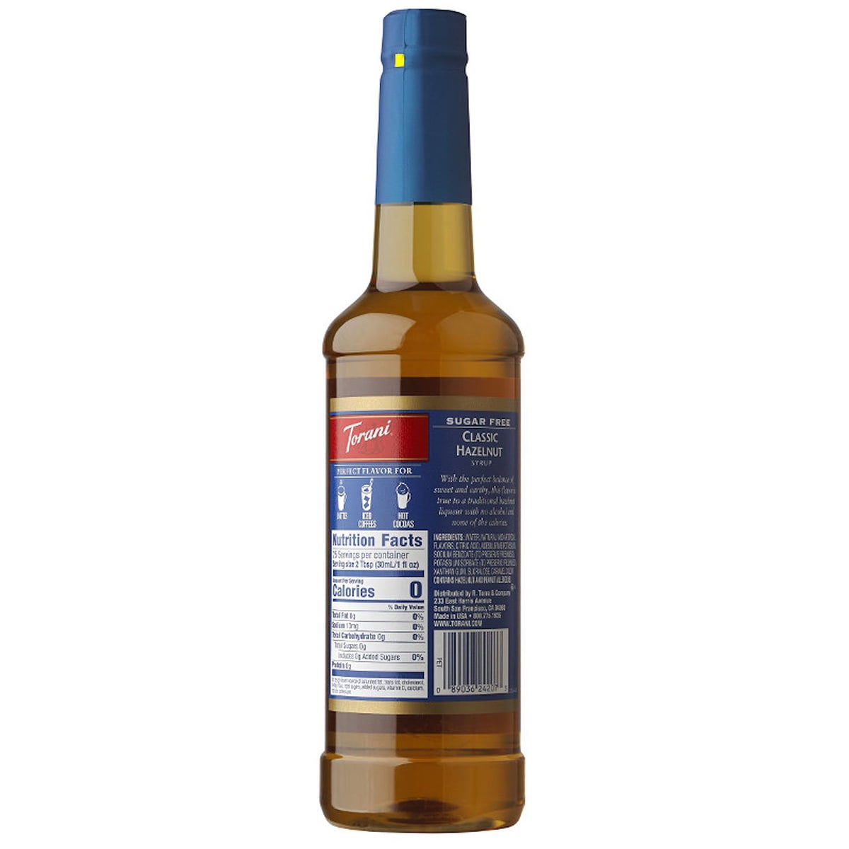 미국직구 Torani Sugar-Free 견과 751ml / Torani Sugar-Free Classic Syrup, Hazelnut, 751ml 2