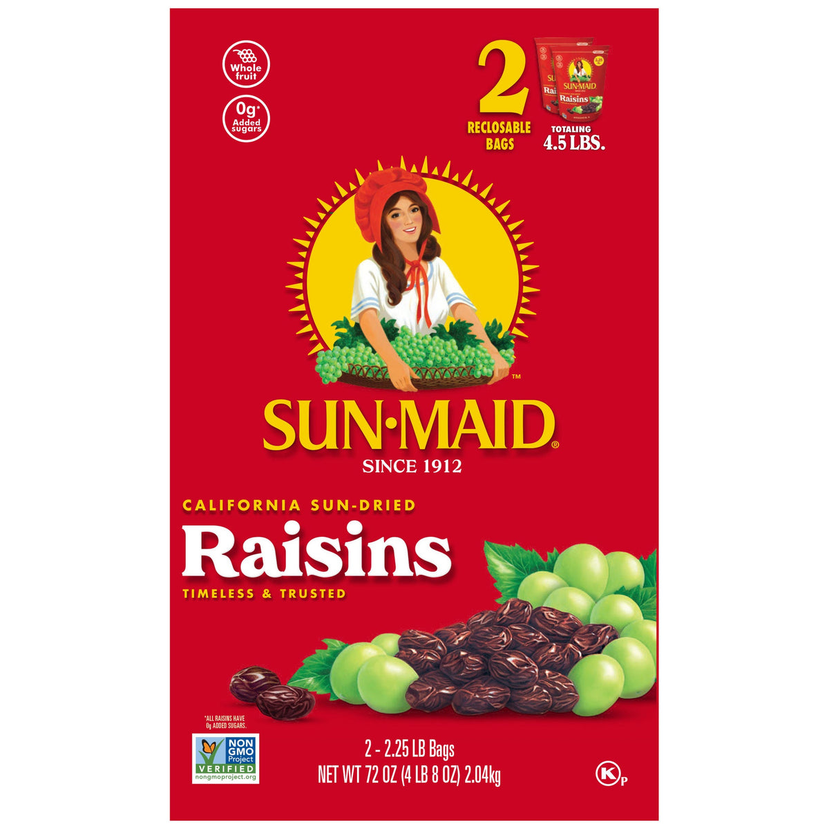 미국직구 Sun-Maid Raisins, 2.25 lbs, 2 ct