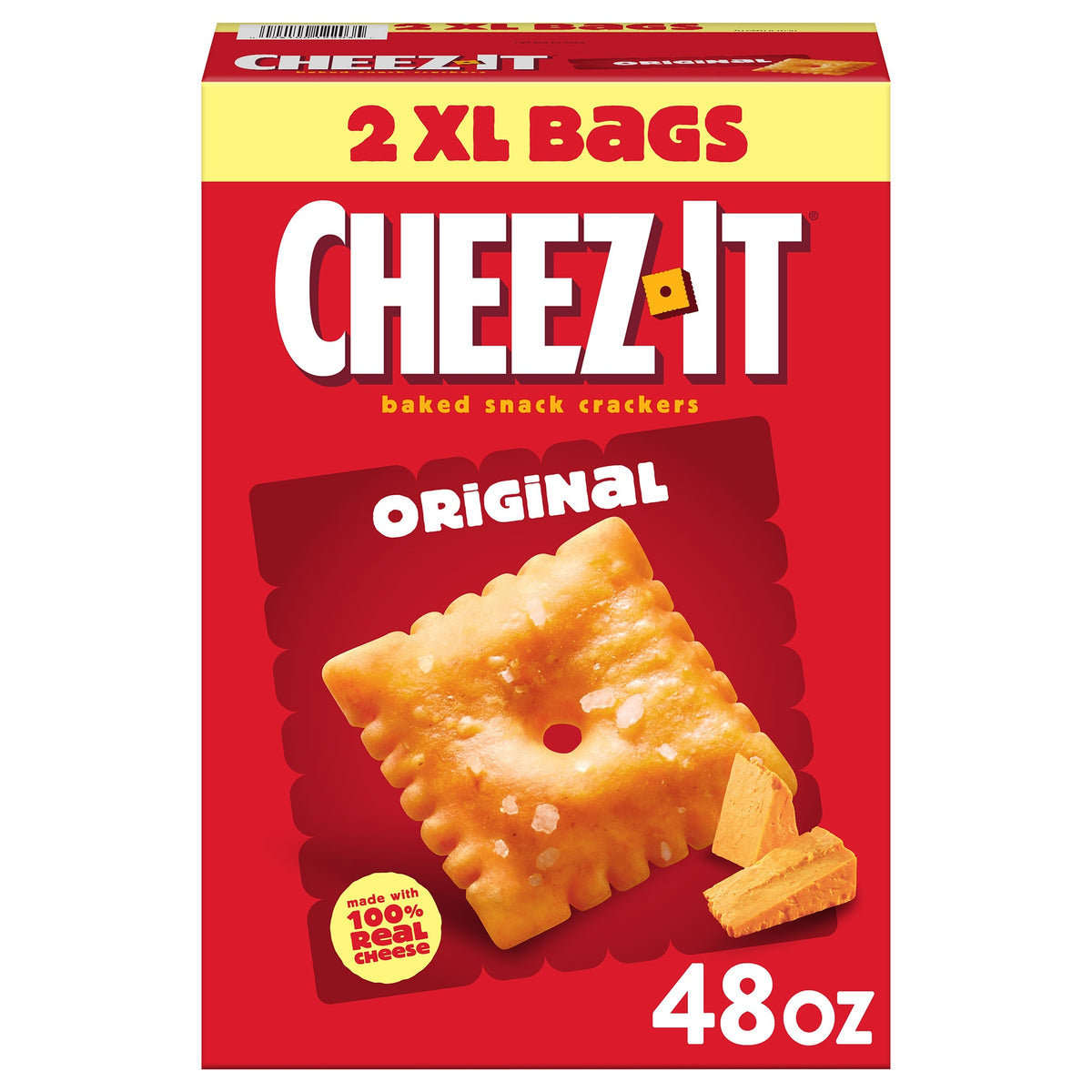 미국직구 치즈잇 Baked Snack Crackers, Cheddar, 48 oz