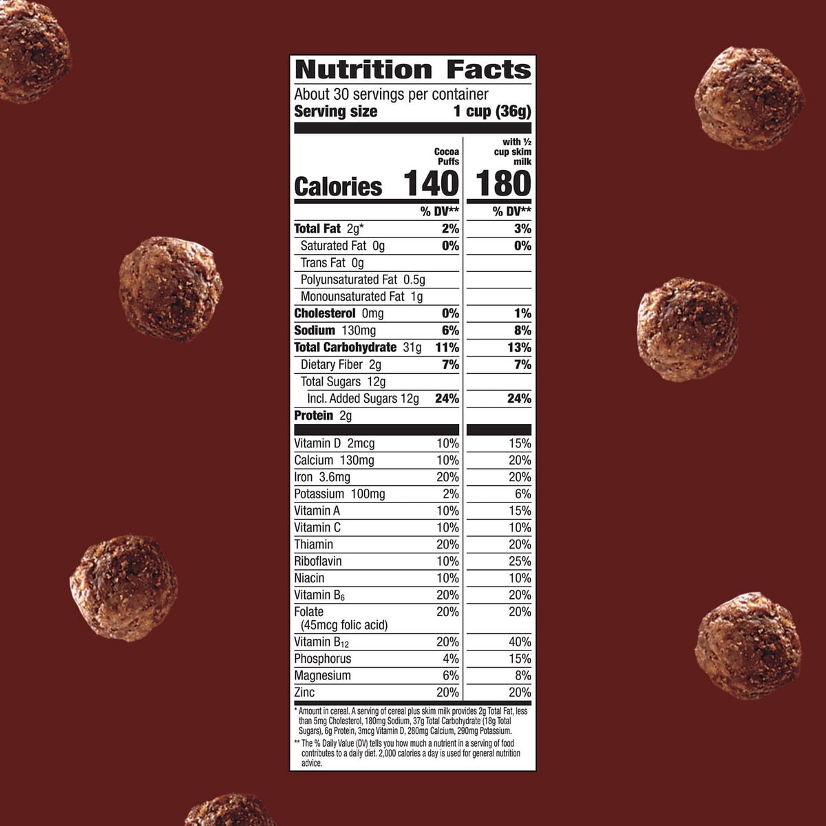 미국직구 Cocoa Puffs 초콜릿 1.1kg / Cocoa Puffs Chocolate Cereal, 1.1kg 2
