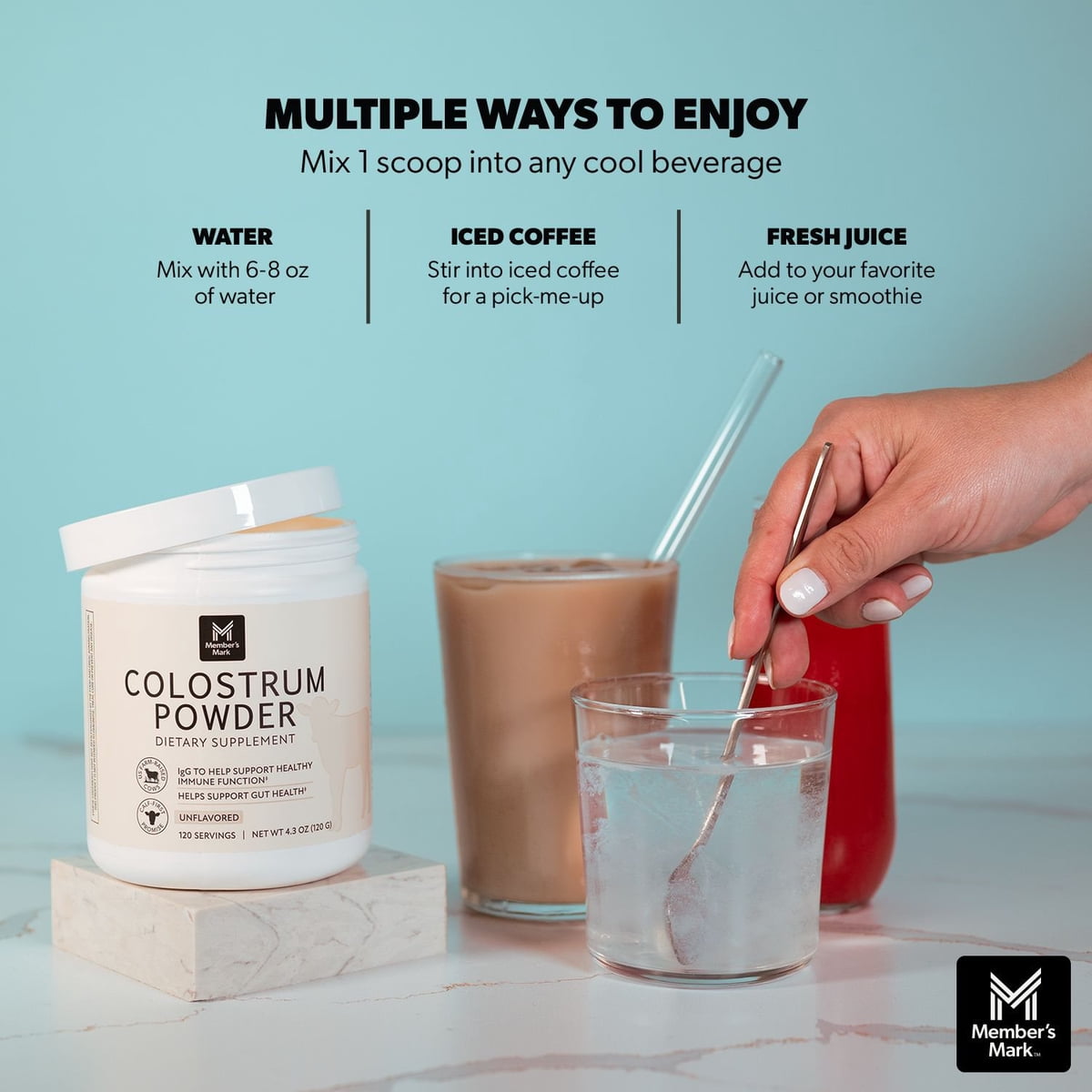 미국직구 멤버스마크 120g / Member's Mark Colostrum Powder, Unflavored, 120 g. 6