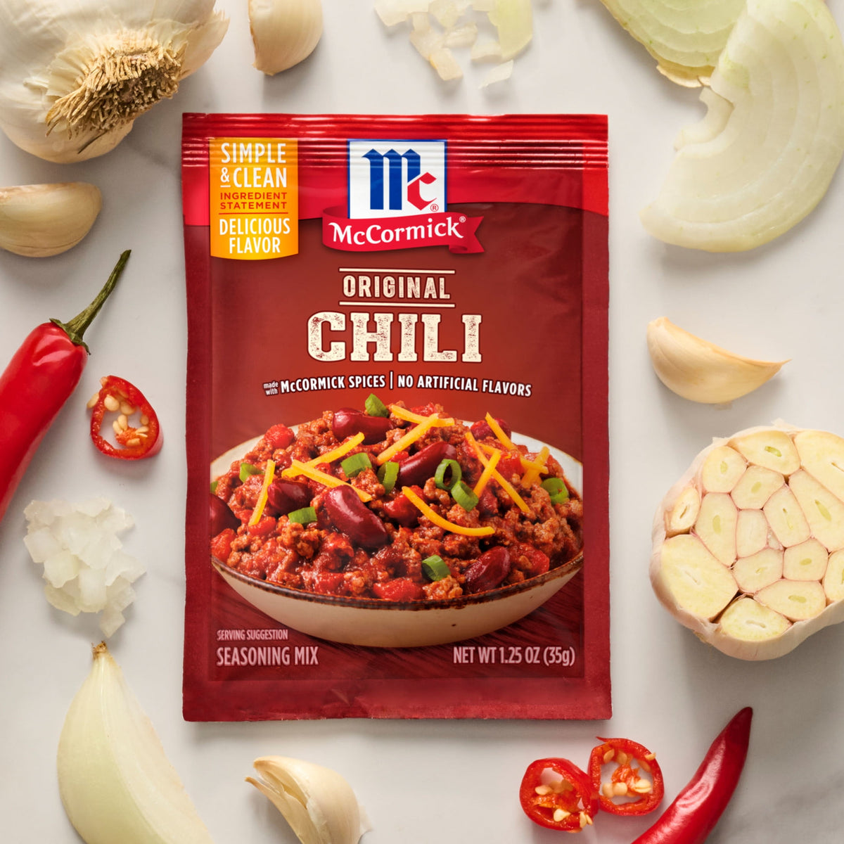 미국직구 맥코믹 Chili Seasoning Mix, 1.25 oz Packet