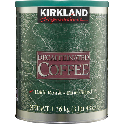 미국직구 Kirkland Signature Decaf Ground Coffee, Dark Roast, 3 lbs